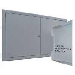 Drzwi poziome do szachtu na wymiar - cena za m2