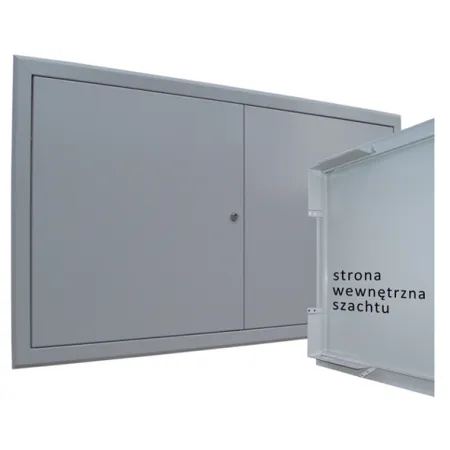 Drzwi poziome do szachtu na wymiar - cena za m2